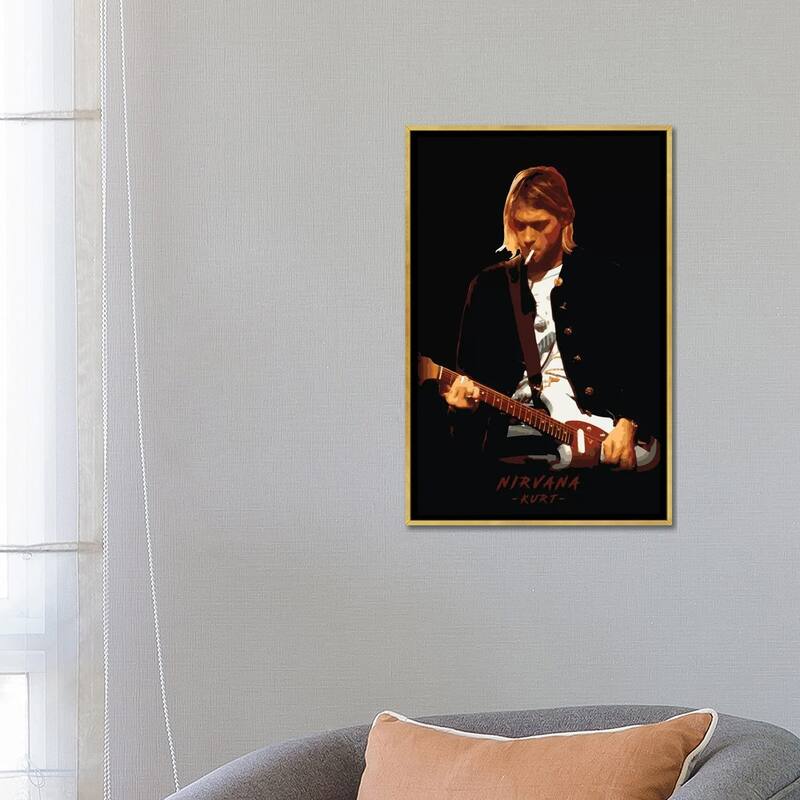 iCanvas "Nirvana Kurt" by Durro Art Framed Canvas Print Bed Bath